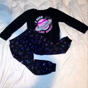 Garanimals Space Sweatshirt Pants Set
